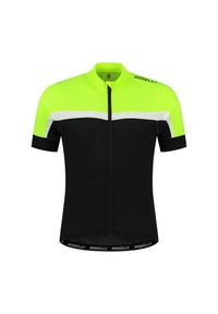 ROGELLI - Letnia koszulka rowerowa męska Rogelli COURSE. Kolor: zielony, biały, wielokolorowy, czarny, żółty. Sezon: lato #1