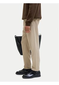 Jack & Jones - Jack&Jones Spodnie materiałowe Ace Neo 12282533 Beżowy Tapered Fit. Kolor: beżowy. Materiał: bawełna #6