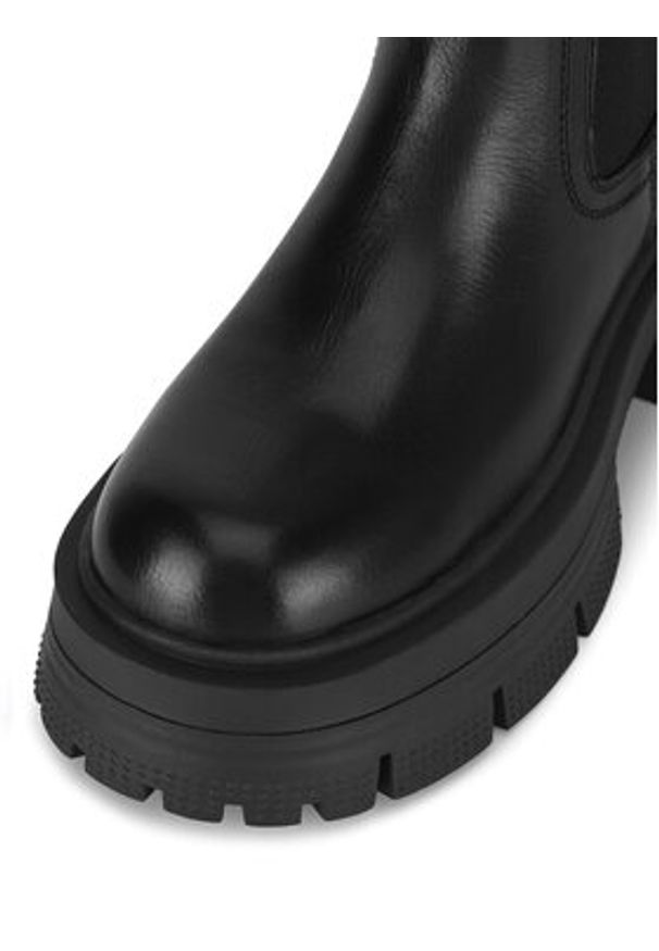 Badura Sztyblety WFA3151-1Z Czarny. Kolor: czarny. Materiał: skóra