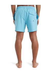 Quiksilver - Szorty kąpielowe dla Mężczyzn SURFSILK SOLID 16" Niebieski. Kolor: niebieski. Materiał: elastan, poliester, materiał. Styl: sportowy