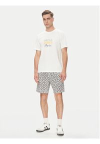 Jack & Jones - Jack&Jones Szorty materiałowe Jaiden 12277620 Szary Relaxed Fit. Kolor: szary. Materiał: bawełna #3