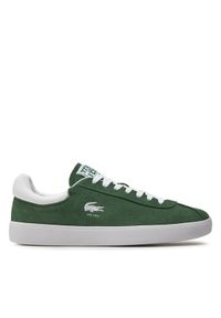 Lacoste Sneakersy Basehot 746SMA0065 Zielony. Kolor: zielony
