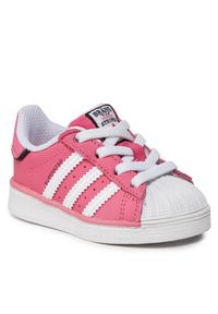 Adidas - adidas Sneakersy Superstar Elastic Lace Kids IE0861 Różowy. Kolor: różowy. Materiał: skóra. Model: Adidas Superstar #4