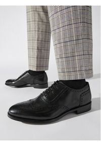 Lord Premium Półbuty Brogues 5501 Czarny. Kolor: czarny. Materiał: skóra #5