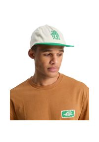 Quiksilver - Czapka Snapback dla Mężczyzn QS FRASSNASSA Biały. Kolor: biały. Materiał: bawełna, tkanina. Wzór: haft #1