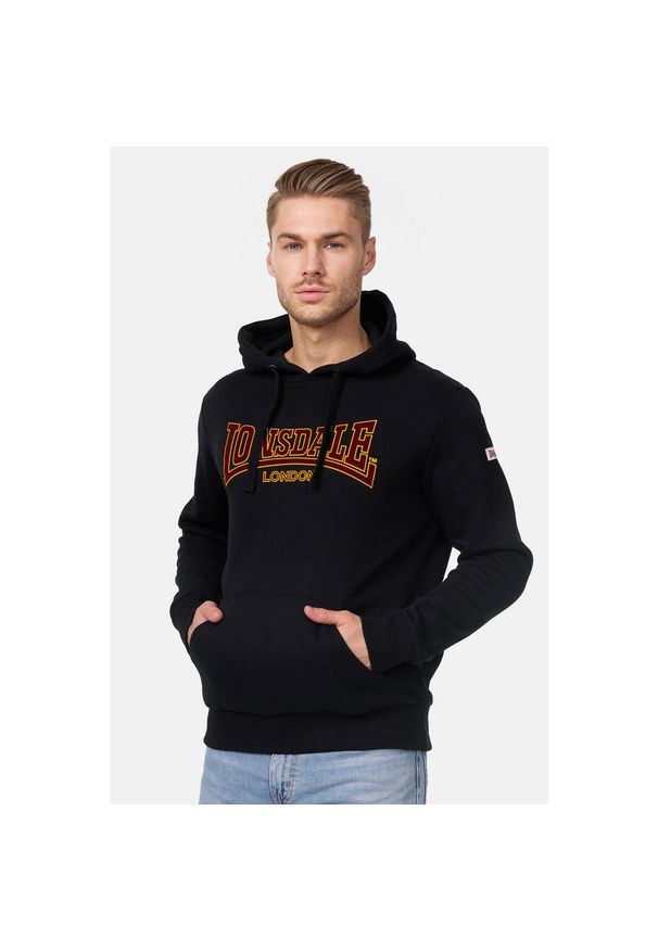 Bluza z kapturem Lonsdale Classic Ll002. Typ kołnierza: kaptur. Kolor: czarny