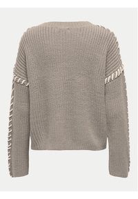 JDY Sweter Rosella 15329787 Szary Regular Fit. Kolor: szary. Materiał: syntetyk #3