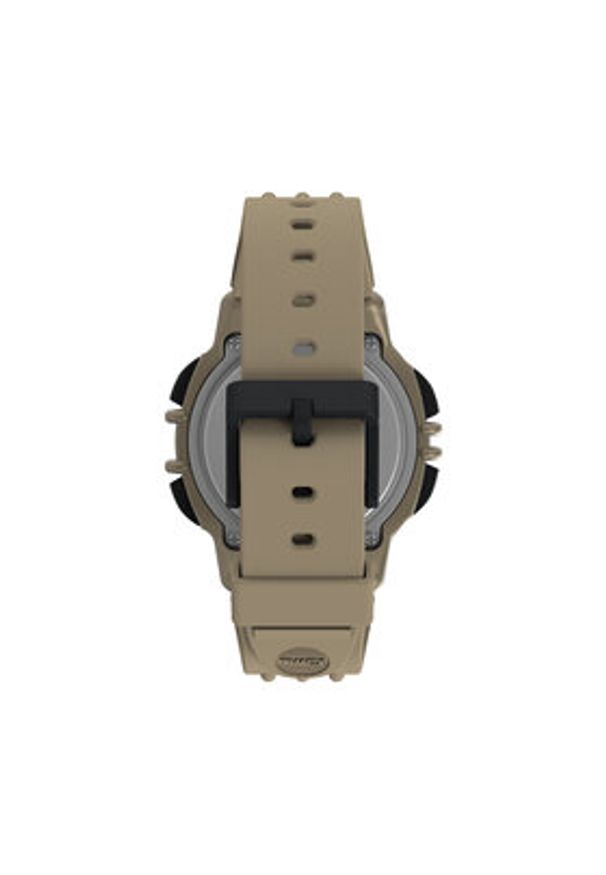Timex Zegarek Ironman Flix 100 Lap TW5M63100 Beżowy. Kolor: beżowy