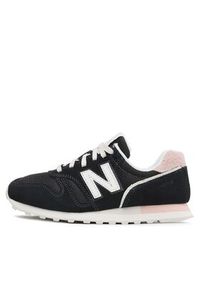 New Balance Sneakersy WL373PR2 Czarny. Kolor: czarny. Materiał: zamsz, skóra. Model: New Balance 373 #4