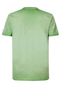 Petrol Industries T-Shirt M-1030-TSR656 Zielony Regular Fit. Kolor: zielony. Materiał: bawełna #6