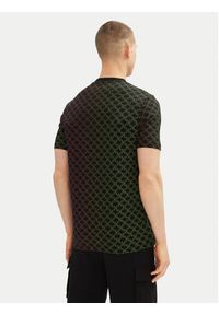Karl Lagerfeld - KARL LAGERFELD T-Shirt 755403 552235 Czarny Regular Fit. Typ kołnierza: dekolt w karo. Kolor: czarny. Materiał: bawełna #3