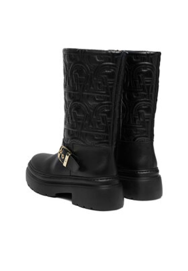 Aigner Botki 1252010 Czarny. Kolor: czarny. Materiał: skóra