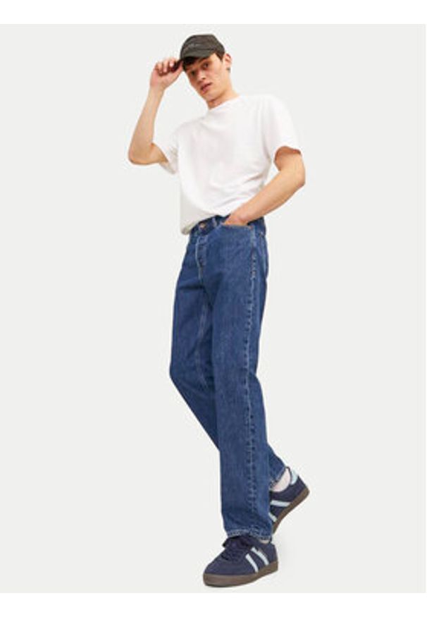 Jack & Jones - Jack&Jones Jeansy Chris 12258101 Niebieski Relaxed Fit. Kolor: niebieski