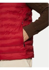 TOMMY HILFIGER - Tommy Hilfiger Bezrękawnik MW0MW37677 Czerwony Regular Fit. Kolor: czerwony. Materiał: syntetyk. Długość rękawa: bez rękawów #4