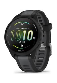 GARMIN - Zegarek sportowy Garmin Forerunner 165 czarny. Rodzaj zegarka: smartwatch. Kolor: czarny. Styl: sportowy #1