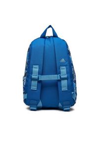 Adidas - adidas Plecak Printed Kids IP3103 Niebieski. Kolor: niebieski. Materiał: materiał
