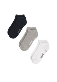 Sprandi Zestaw 3 par niskich skarpet męskich 0MB-002-AW23 (3-pack) Kolorowy. Materiał: bawełna. Wzór: kolorowy
