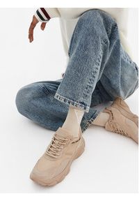 Guess Sneakersy Micola FL7MIC LEA12 Beżowy. Kolor: beżowy. Materiał: materiał #8