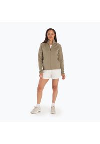 Bluza polarowa damska Marmot Leconte Hoodless. Kolor: zielony. Materiał: polar