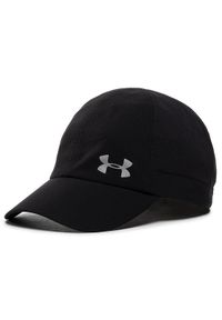 Under Armour Czapka z daszkiem Fly-By Cap 1306291-001 Czarny. Kolor: czarny. Materiał: materiał