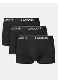 Lacoste Komplet 3 par bokserek 5H1300 Czarny. Kolor: czarny. Materiał: bawełna