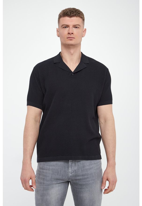 Armani Exchange - Polo męskie ARMANI EXCHANGE. Typ kołnierza: polo