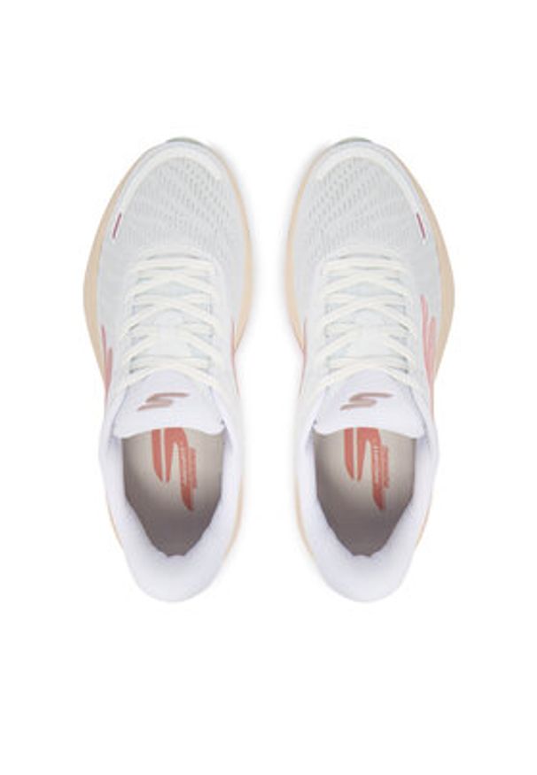 skechers - Skechers Buty do biegania Aero Pulse 172220/WROS Biały. Kolor: biały. Materiał: materiał