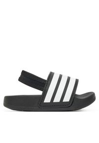 Adidas - adidas Sandały adilette Estrap JR5323 Czarny. Kolor: czarny
