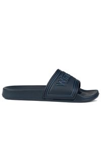 Klapki męskie basenowe Wrangler AVERELL SLIDER MEN LOW. Kolor: niebieski