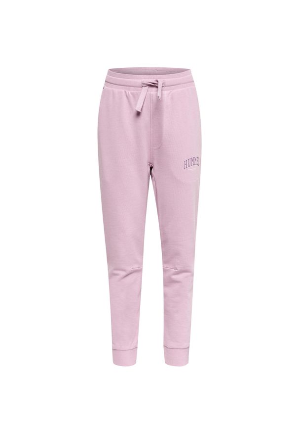 Spodnie dresowe dla dzieci Hummel Fast. Kolor: różowy. Materiał: dresówka. Sport: joga i pilates