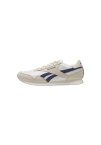 Buty do chodzenia męskie Reebok Royal CL Jog. Zapięcie: sznurówki. Kolor: biały, wielokolorowy, niebieski. Materiał: materiał. Szerokość cholewki: normalna. Model: Reebok Royal. Sport: joga i pilates, turystyka piesza