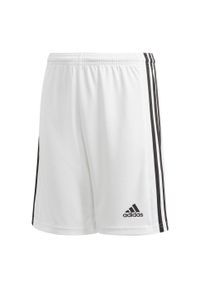 Adidas - Spodenki treningowe dla dzieci adidas Squadra 21 Short Youth. Kolor: biały, wielokolorowy, czarny. Materiał: poliester