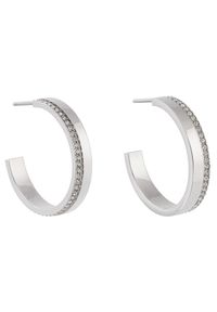 Calvin Klein Kolczyki 35000163 Srebrny. Materiał: metalowe. Kolor: srebrny #1