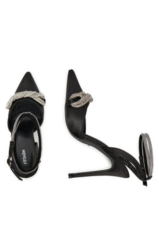 DeeZee Szpilki HT085-9 Czarny. Kolor: czarny. Materiał: materiał. Obcas: na szpilce