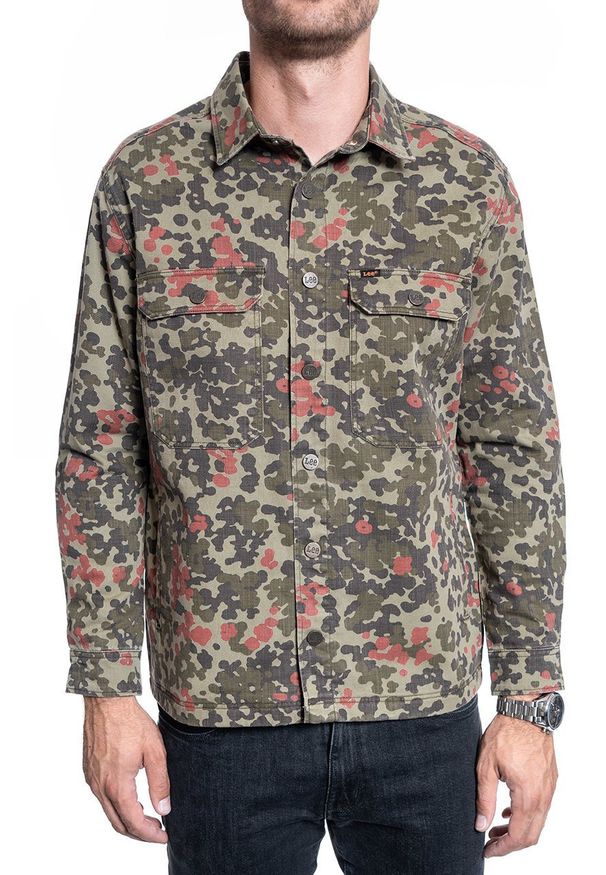 Lee - LEE WORKWEAR SHIRT MĘSKA KURTKA PRZEJŚCIOWA L68DSBQY 112117101