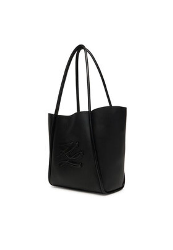 Karl Lagerfeld - KARL LAGERFELD Torebka B2W30051 Czarny. Kolor: czarny. Materiał: skórzane