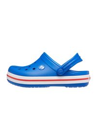 Buty do chodzenia niemowlęce Crocs Crocband Clog. Kolor: niebieski. Materiał: syntetyk, materiał. Styl: sportowy #1