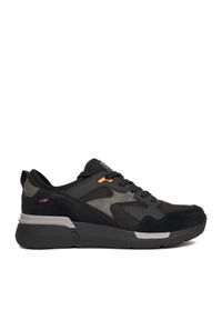 Rieker Sneakersy U1403-01 Czarny. Kolor: czarny. Materiał: materiał