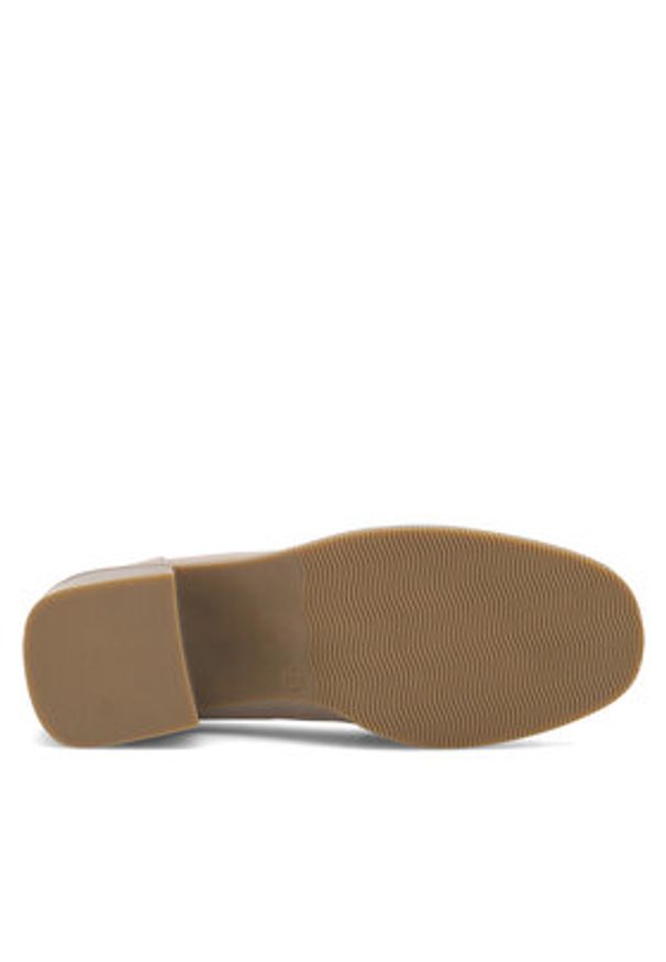 Clara Barson Półbuty WYL3646-1 Beżowy. Kolor: beżowy. Materiał: skóra