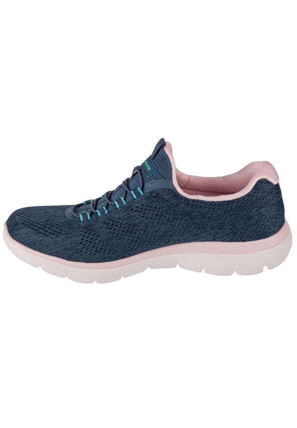 skechers - Buty treningowe damskie, Summits - Fun Flair. Kolor: niebieski