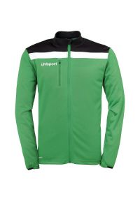 UHLSPORT - Kurtka Uhlsport Offense 23 Poly. Kolor: czarny, zielony, wielokolorowy. Materiał: poliester. Sport: piłka nożna #1