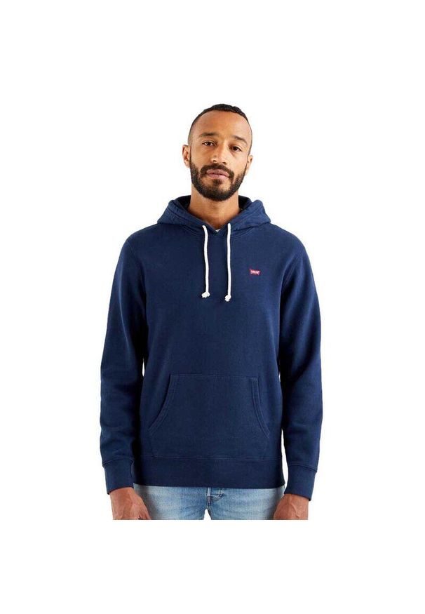 Levi's® - .. Typ kołnierza: kaptur. Kolor: niebieski. Materiał: dzianina, bawełna. Sport: fitness