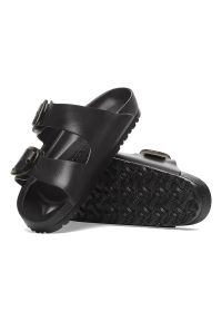 Birkenstock - BIRKENSTOCK Arizona Big Buckle EVA Black Klapki damskie. Okazja: na spacer, na co dzień, na plażę. Kolor: czarny. Materiał: materiał. Wzór: motyw zwierzęcy, jednolity. Sezon: lato. Styl: casual, elegancki #4