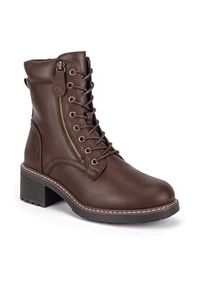 Clara Barson Trzewiki WYL3984-1 Brązowy. Kolor: brązowy. Materiał: skóra #3