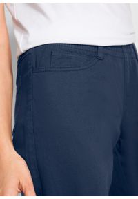 bonprix - Bermudy ze stretchem (2 pary). Kolor: niebieski. Materiał: jeans #2