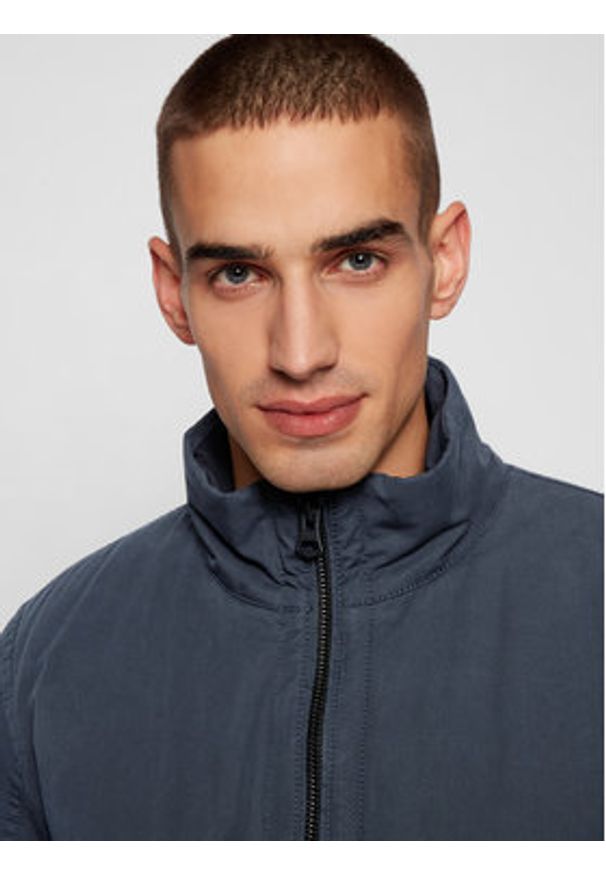 BOSS - Boss Kurtka bomber Odre-D 50440995 Granatowy Regular Fit. Kolor: niebieski. Materiał: bawełna