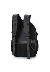 Wittchen - Męski plecak na laptopa 15,6’’ z lamówką z ekoskóry czarny. Kolor: czarny. Materiał: poliester. Styl: biznesowy, elegancki #5