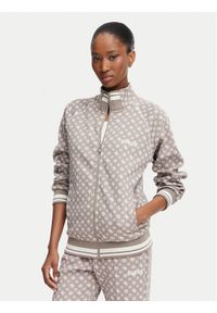 Guess Bluza V5YQ03 KB212 Brązowy jasny Regular Fit. Kolor: brązowy. Materiał: syntetyk #1