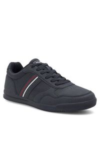 Lanetti Sneakersy MP07-11728-03 Granatowy. Kolor: niebieski. Materiał: skóra #5