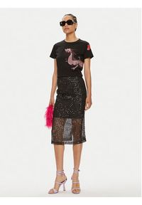 Pinko T-Shirt Quentin 100535 A1QT Czarny Regular Fit. Kolor: czarny. Materiał: bawełna #5